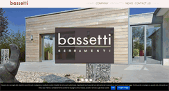Desktop Screenshot of bassettiserramenti.com